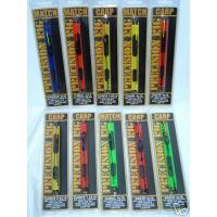 10 Assorted ready to fish pole rigs
